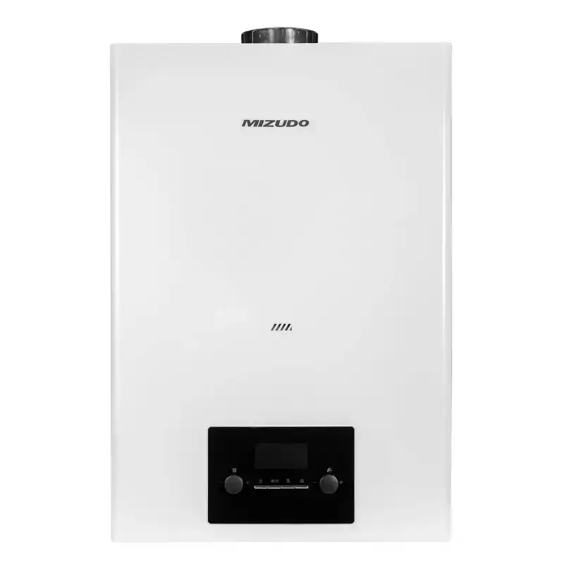 Котел газовый MIZUDO MAESTRO ONE M44ТL настенный, 1 конт., OPT, без трехход.клап., закр.кам.сгор.