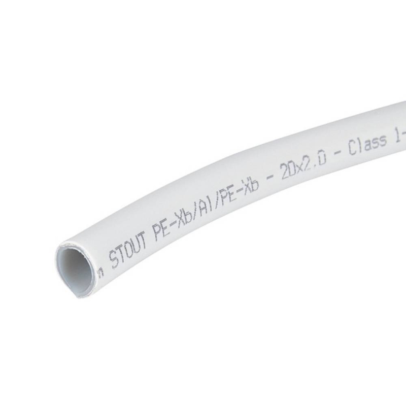 Труба металлопластиковая 20х2,0 Al 0.2 (бухта 100м) STOUT SPM-0001-102022