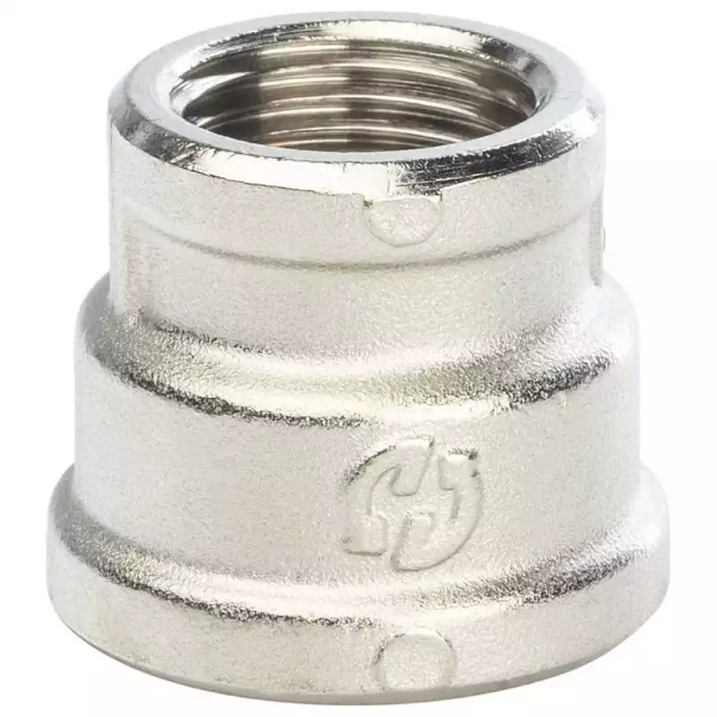 Муфта ВВ переходная никелированная 3/4X1/2 SFT-0006-003412 STOUT