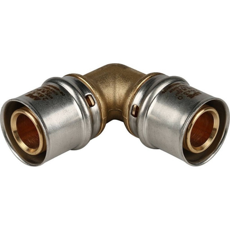 Угольник STOUT 90 26х26 для металлопластиковых труб пресс, SFP-0009-002626