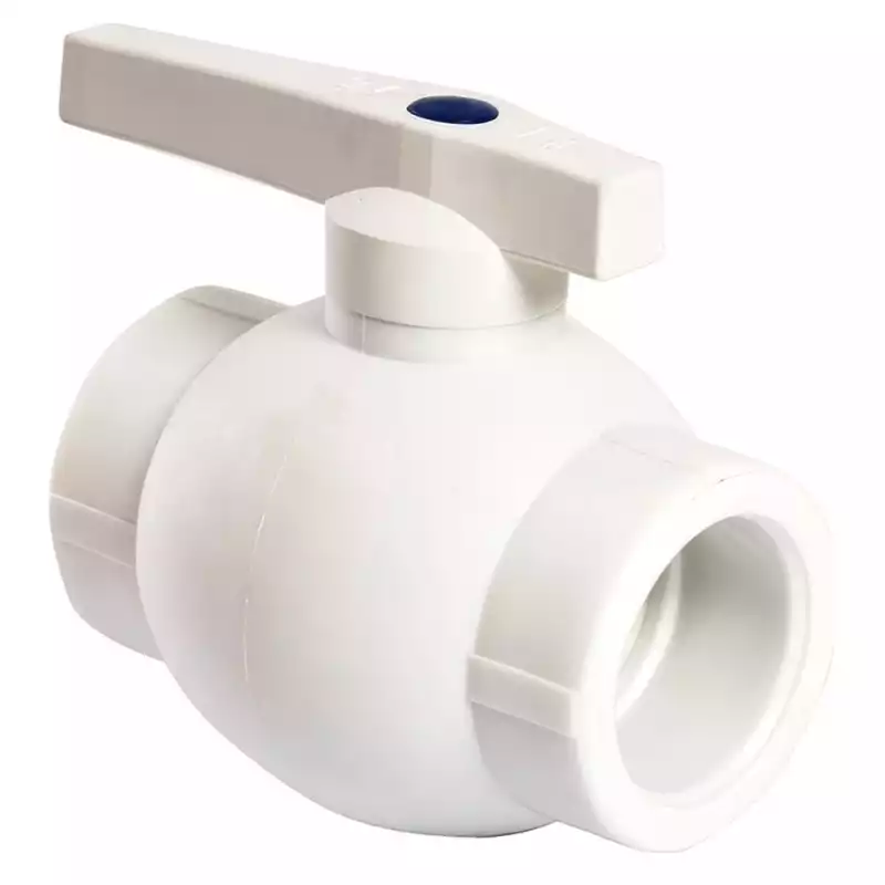 Кран шаровой THERMOLIGHT ручка PP-R 40 белый