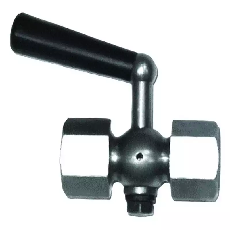 Кран трехходовой ADL под манометр 1/2 PN16 Tmax 200C, MV25-015