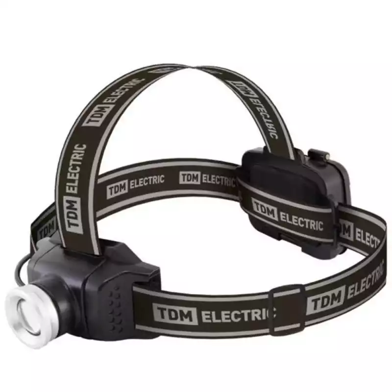 Фонарь TDM ELECTRIC налобный, титан 3, 3хАА, SQ0350-0100