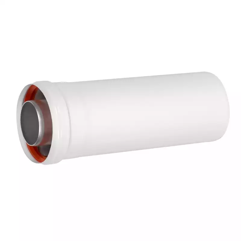 Удлинитель коаксиального дымохода раструбн. Royal Thermo 60/100, 250 мм