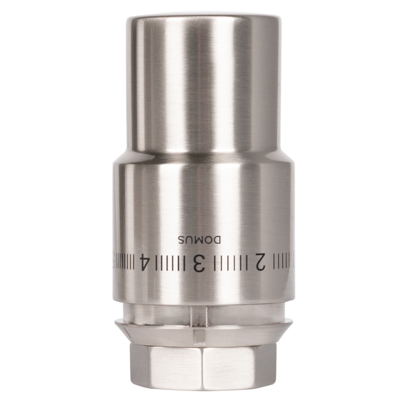 Термоголовка жидкостная Royal Thermo Design PRO М30х1,5 (матовый никель)