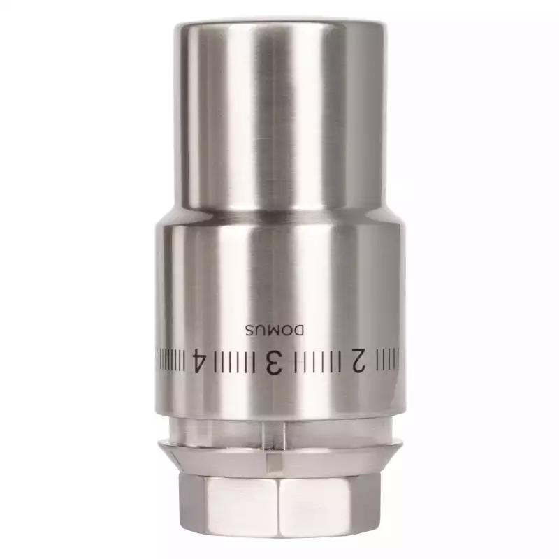 Термоголовка жидкостная Royal Thermo Design PRO М30х1,5 (матовый никель)