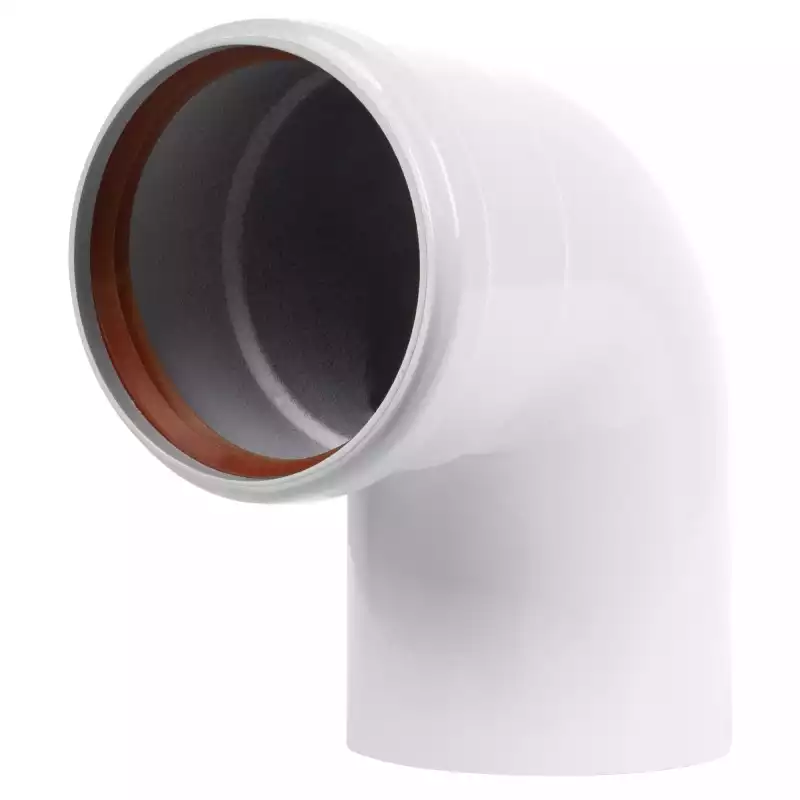 Отвод Royal Thermo диам. 80, 90 гр. M/F