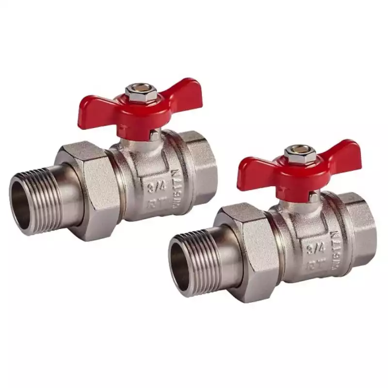 Набор для подключения радиатора Royal Thermo, прямой, 3/4