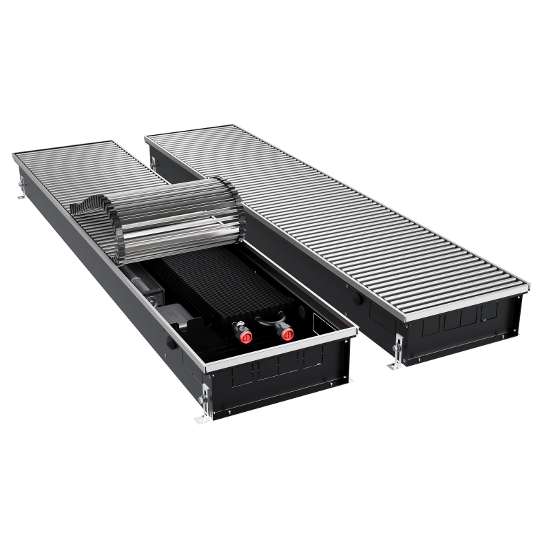Конвектор внутрипольный Royal Thermo ATRIUM TURBO-110/300/1200-DG-U-NA