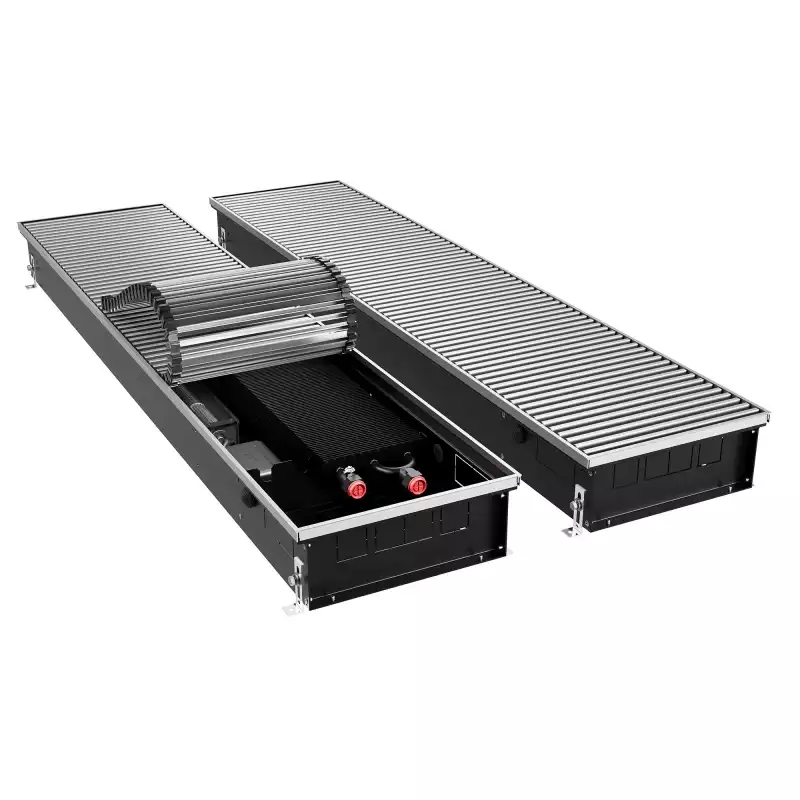 Конвектор внутрипольный Royal Thermo ATRIUM TURBO-110/300/2100-DG-U-NA