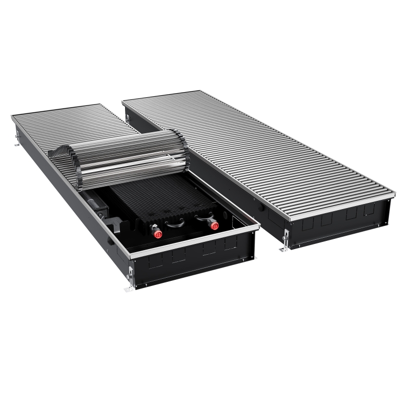 Конвектор внутрипольный Royal Thermo ATRIUM TURBO-110/400/900-DG-U-NA