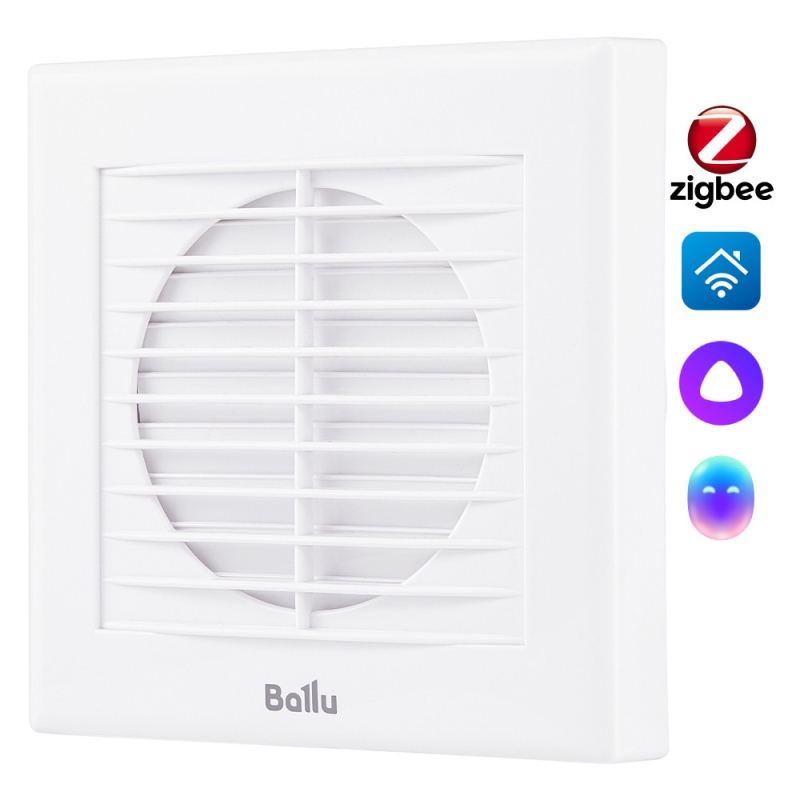 Вентилятор вытяжной Ballu BAF-EX 120 G с грав. жалюзи