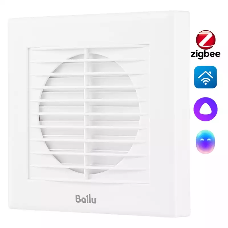Вентилятор вытяжной Ballu BAF-EX 120 G с грав. жалюзи