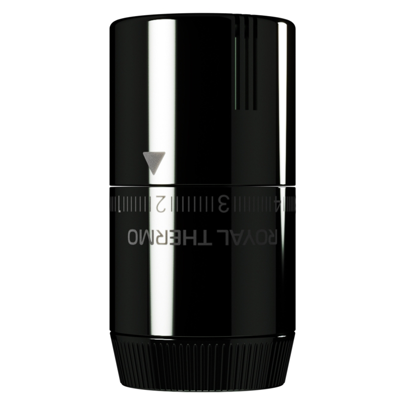 Термоголовка жидкостная Royal Thermo Design М30х1,5 (хром черный)