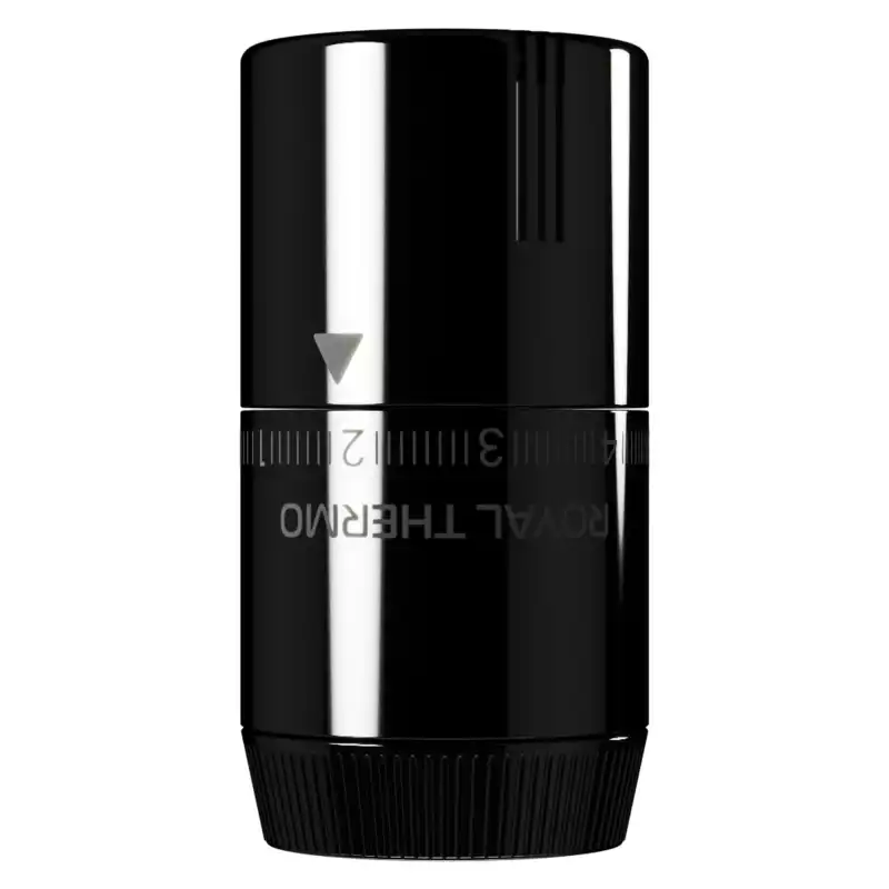 Термоголовка жидкостная Royal Thermo Design М30х1,5 (хром черный)