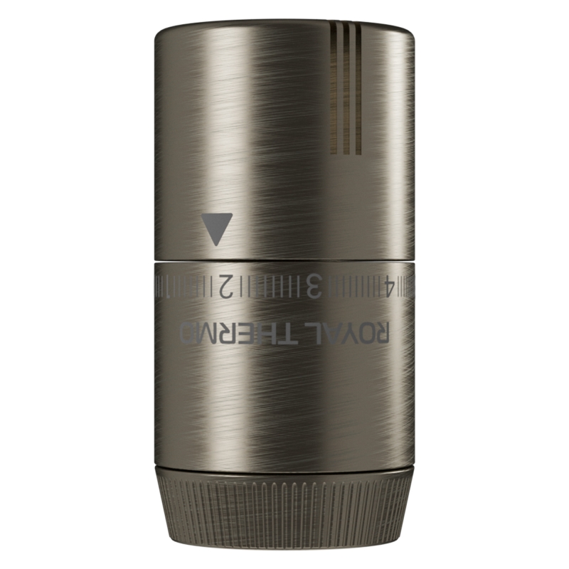 Термоголовка жидкостная Royal Thermo Design М30х1,5 (никель матовый)