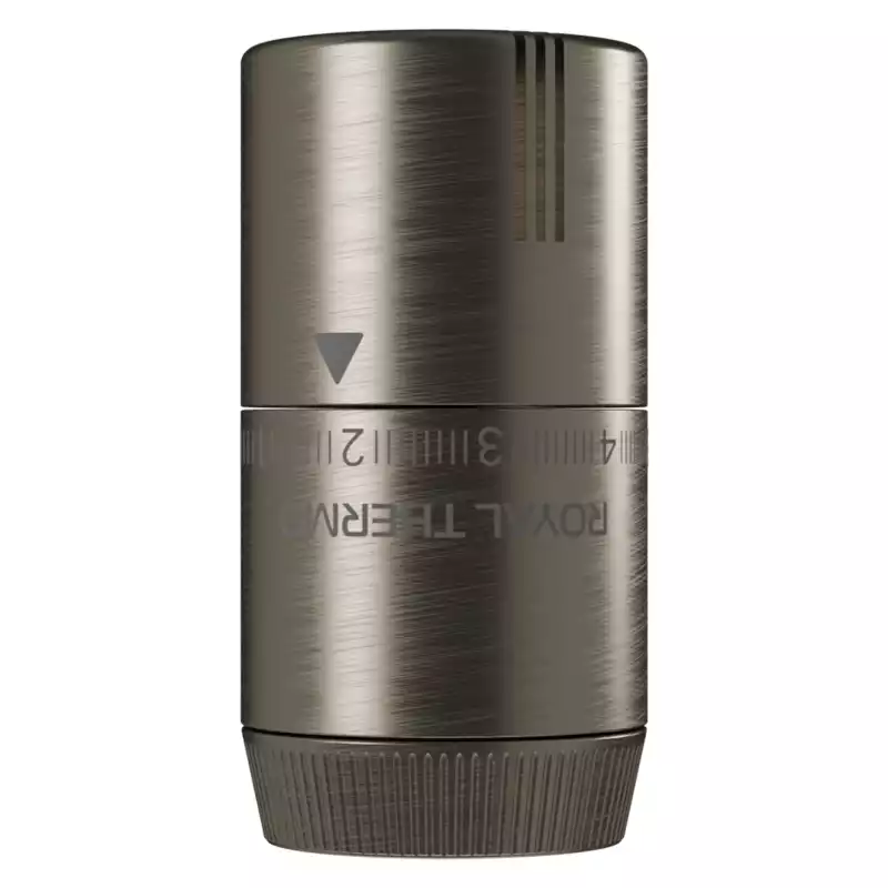 Термоголовка жидкостная Royal Thermo Design М30х1,5 (никель матовый)