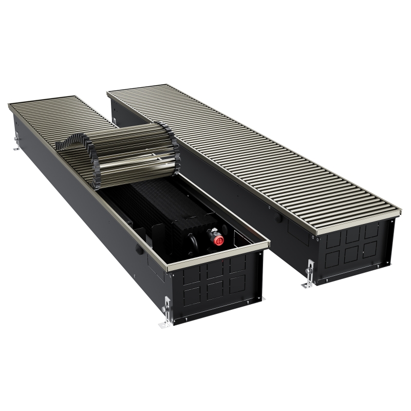 Конвектор внутрипольный Royal Thermo ATRIUM TURBO-150/250/1800-DG-U-LB