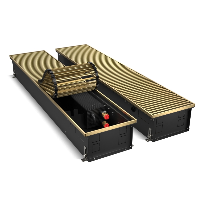 Конвектор внутрипольный Royal Thermo ATRIUM-150/250/2100-DG-U-BL