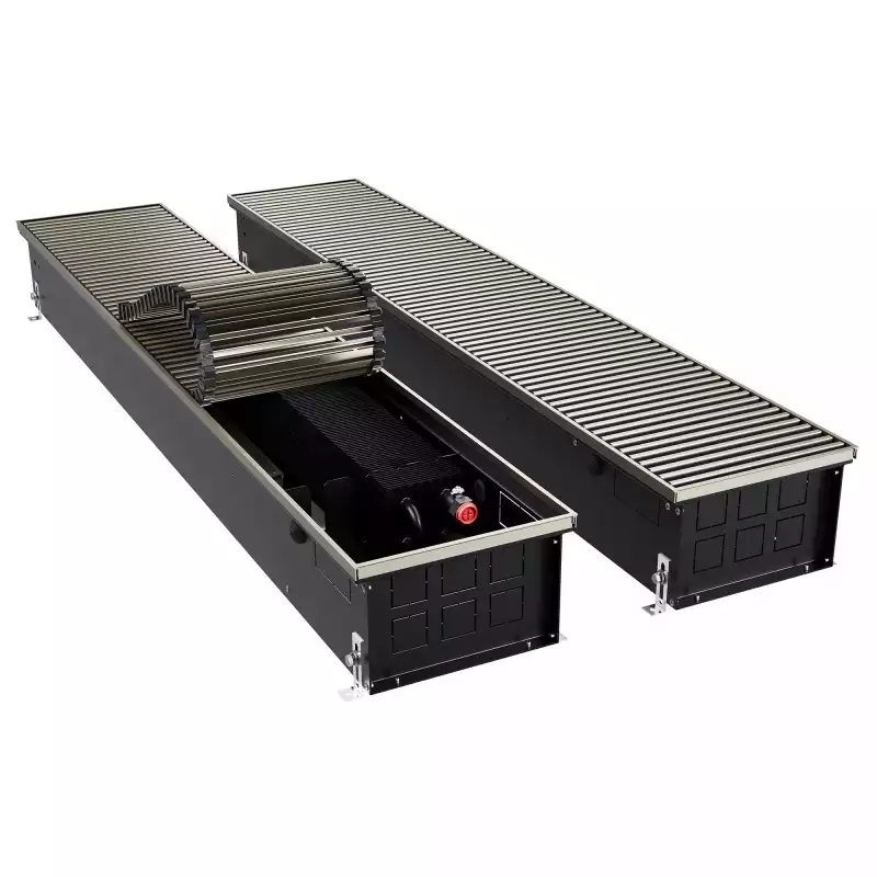 Конвектор внутрипольный Royal Thermo ATRIUM TURBO-150/250/2400-DG-U-LB