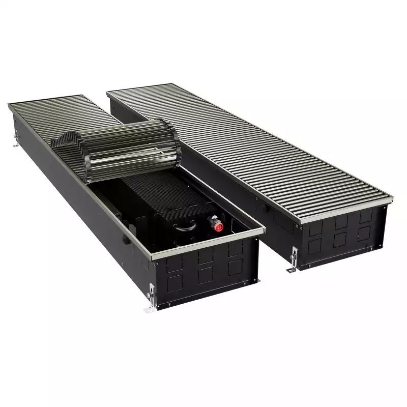 Конвектор внутрипольный Royal Thermo ATRIUM TURBO-150/300/1300-DG-U-LB