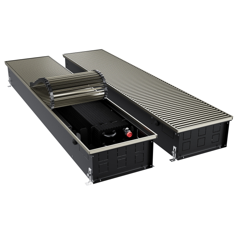 Конвектор внутрипольный Royal Thermo ATRIUM TURBO-150/300/2300-DG-U-LB