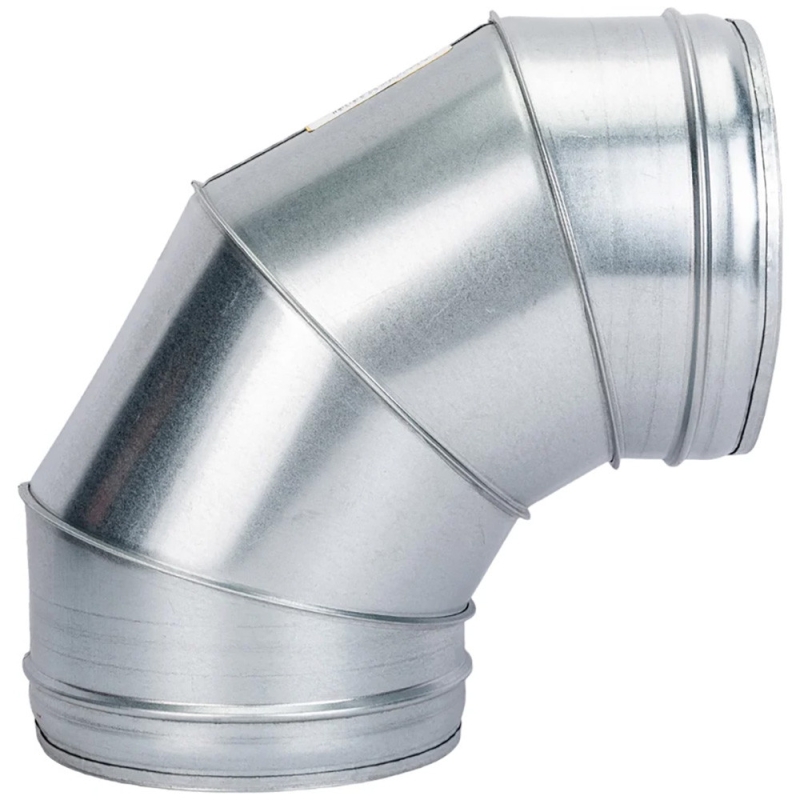 Отвод Галвент (Кр)-1-90-160-140-14x14 (оц. ст. - с ЖК)