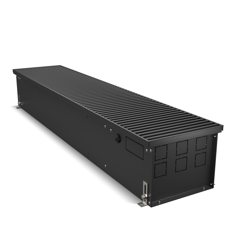 Конвектор внутрипольный Royal Thermo ATRIUM TURBO-190/250/1200-DG-U-BL