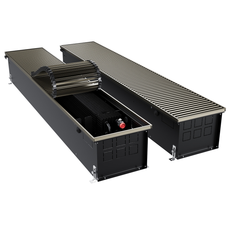 Конвектор внутрипольный Royal Thermo ATRIUM TURBO-190/250/1500-DG-U-DB