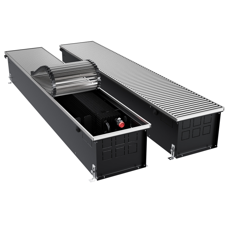 Конвектор внутрипольный Royal Thermo ATRIUM TURBO-190/250/2900-DG-U-NA