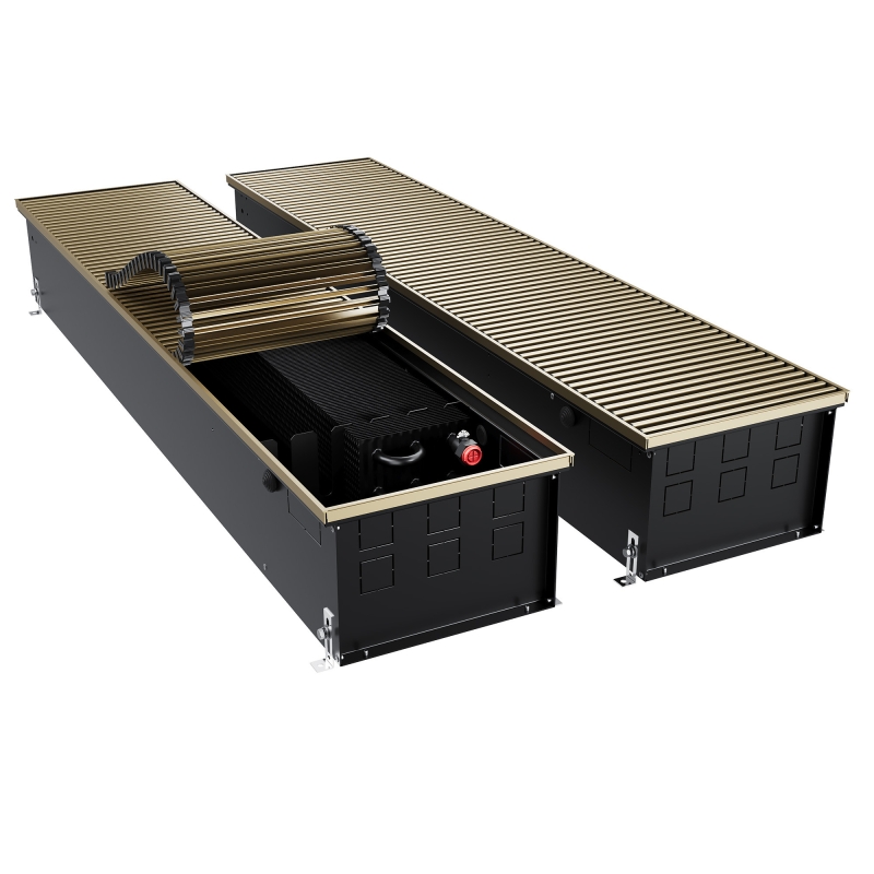 Конвектор внутрипольный Royal Thermo ATRIUM TURBO-190/300/1200-DG-U-AU