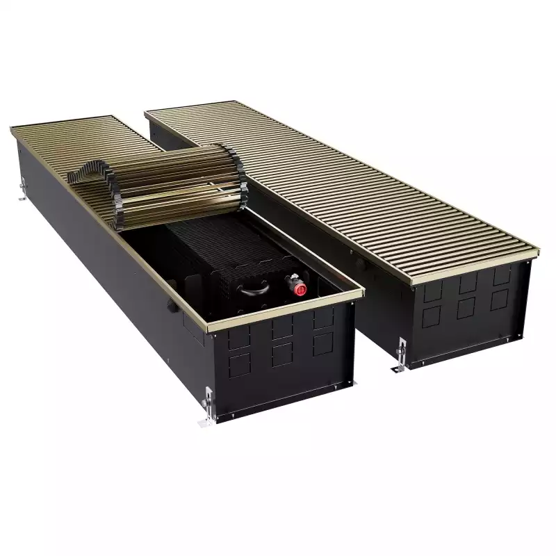 Конвектор внутрипольный Royal Thermo ATRIUM TURBO-190/300/2500-DG-U-AU