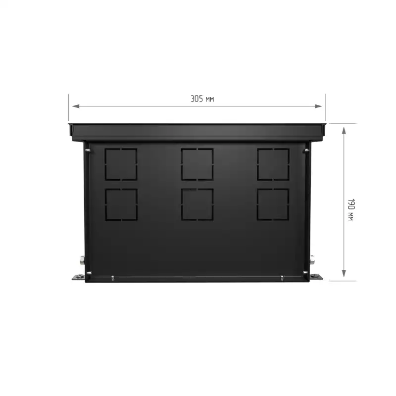 Конвектор внутрипольный Royal Thermo ATRIUM TURBO-190/300/2500-DG-U-LB