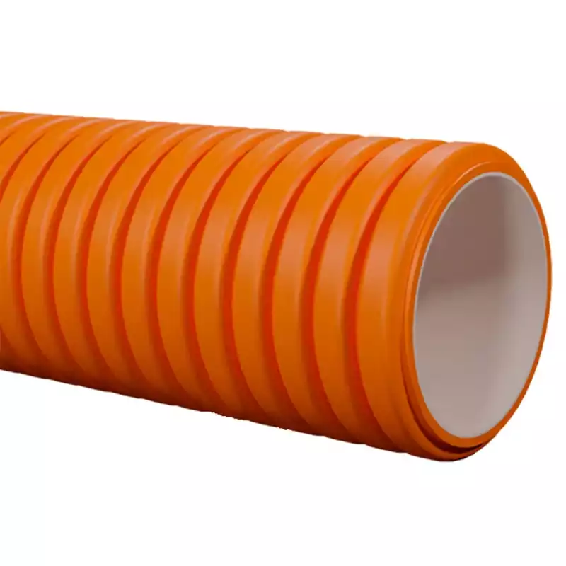 Труба гофрированная РГК РР ID200/230 SN8 с раструбом (6м)