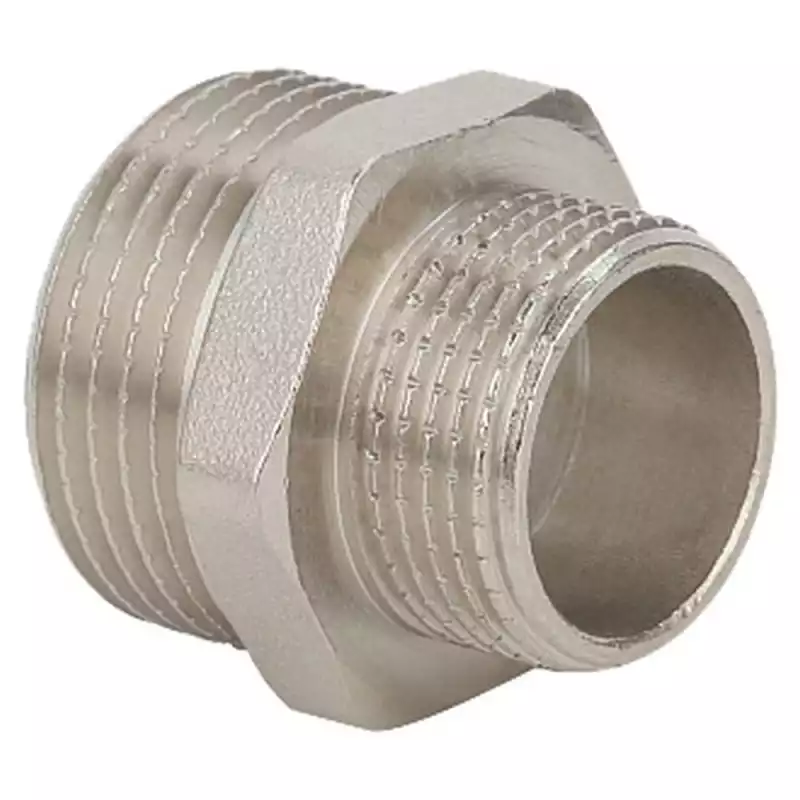 Ниппель Gappo переходной НР-НР никелированный 1