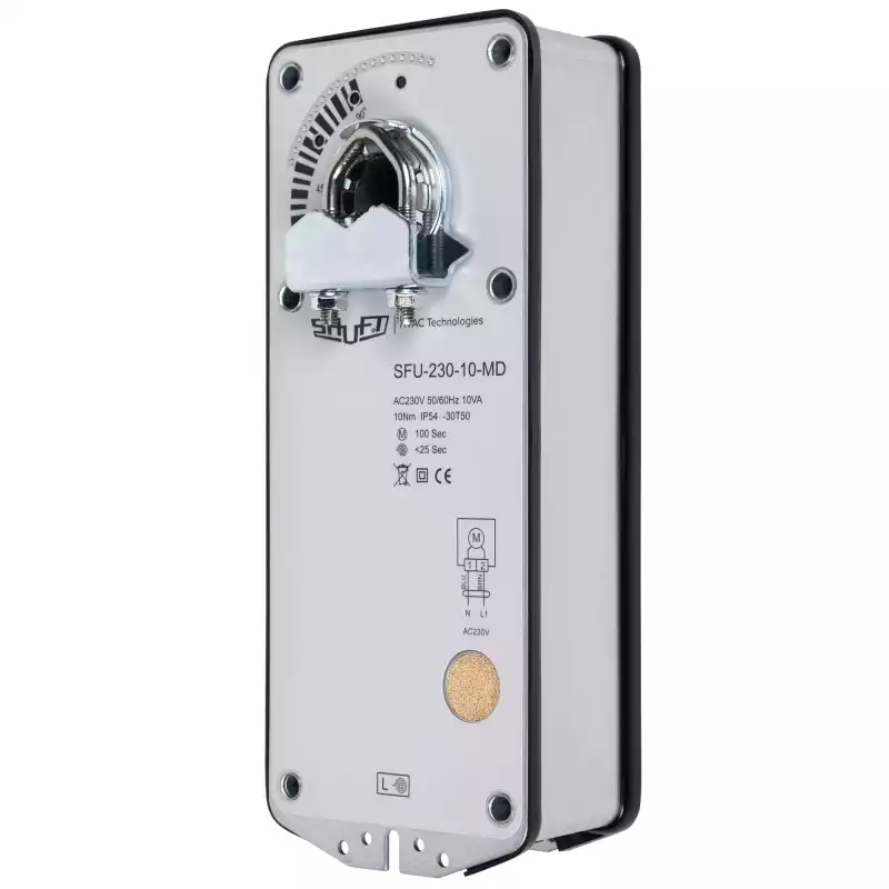 Электропривод с возвратной пружиной SHUFT SFU-230-10-MD