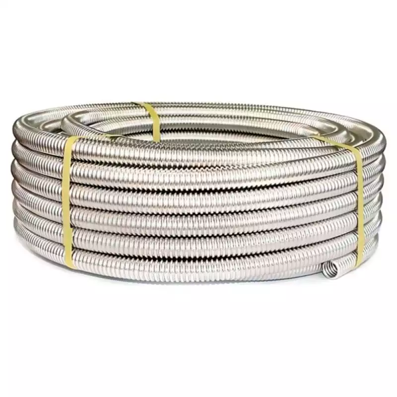 Труба VIEIR гофрированная из нерж. стали d25, (60)