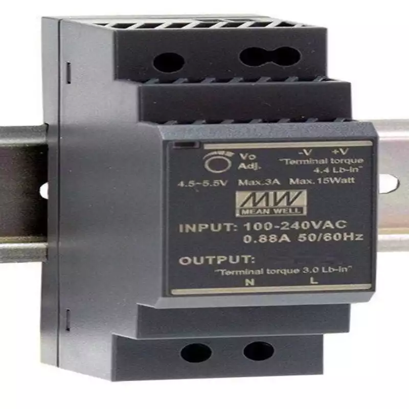 Блок питания MEAN WELL HDR-30-24 24В,1.5А,36Вт