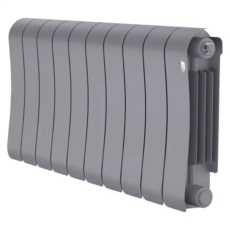Радиатор биметаллический Royal Thermo Infinity 300 Silver Satin - 10 секц.