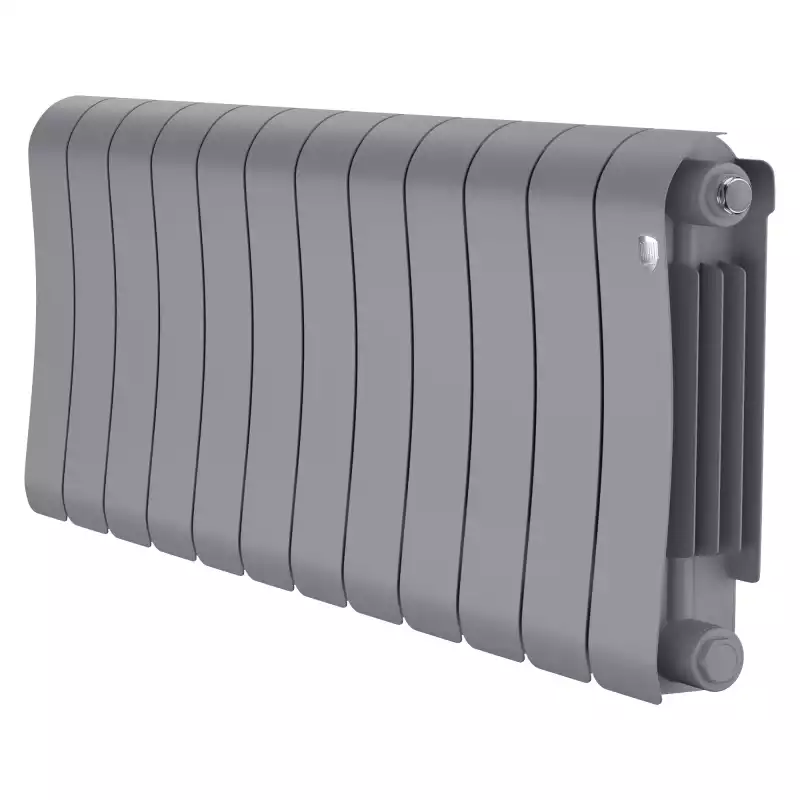 Радиатор биметаллический Royal Thermo Infinity 300 Silver Satin - 12 секц.