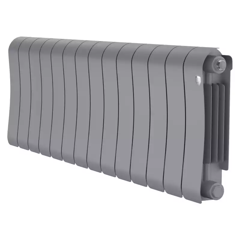 Радиатор биметаллический Royal Thermo Infinity 300 Silver Satin - 14 секц.