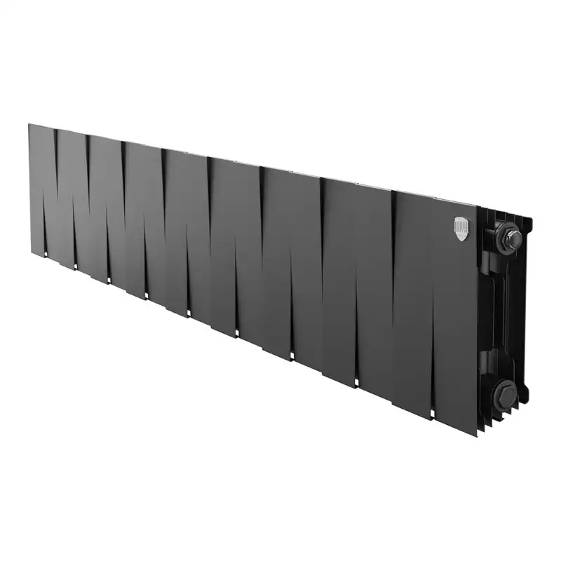 Радиатор биметаллический Royal Thermo PianoForte 200 Чёрный - 18 секц.