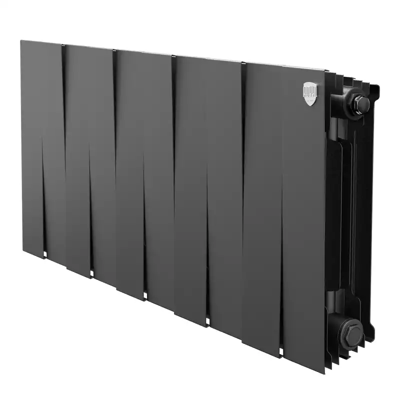 Радиатор биметаллический Royal Thermo PianoForte 300 Чёрный - 10 секц.