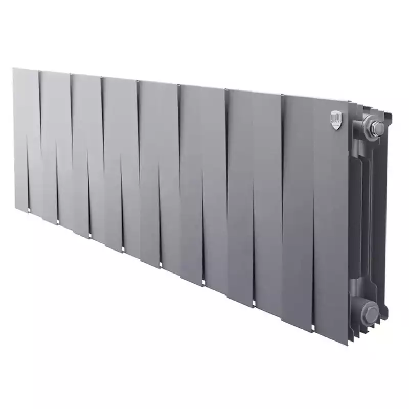 Радиатор биметаллический Royal Thermo PianoForte 300 Серебристый - 16 секц.