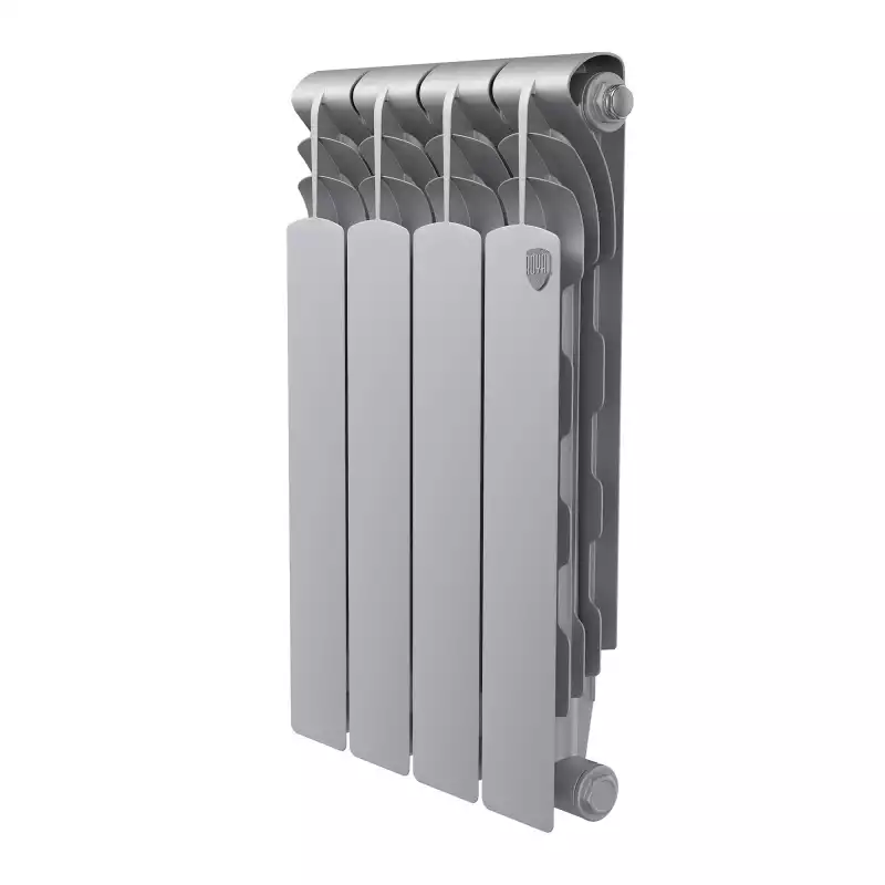 Радиатор биметаллический Royal Thermo Revolution B 500 Серебристый – 4 секц.