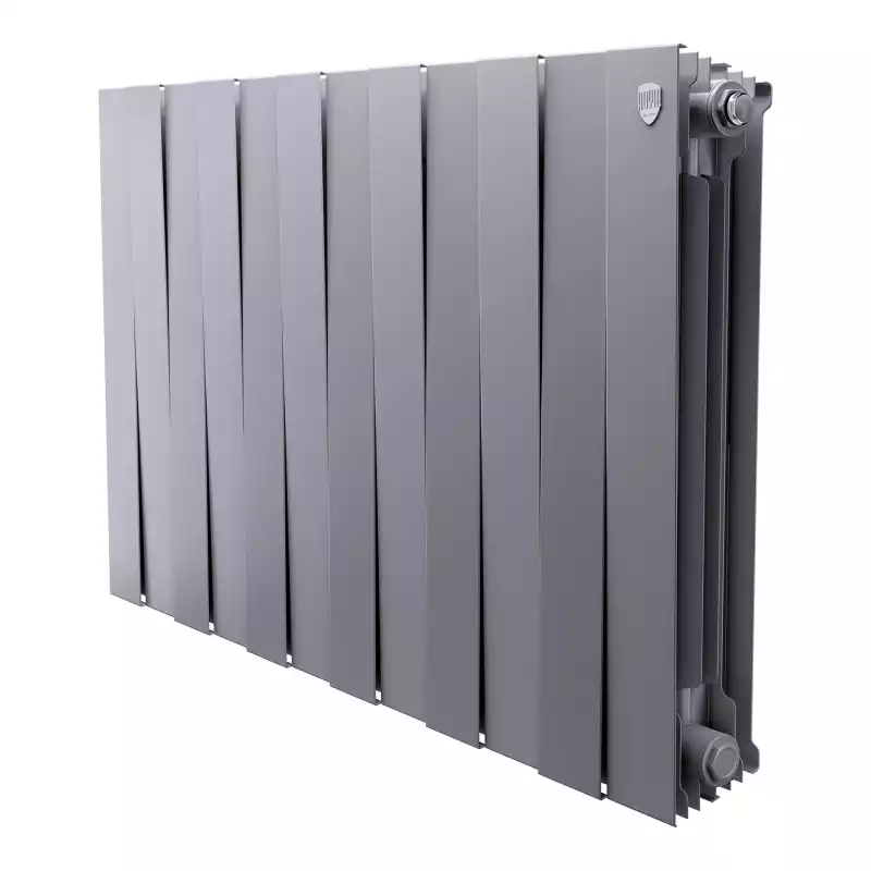 Радиатор биметаллический Royal Thermo PianoForte 500 Серебристый - 12 секц.