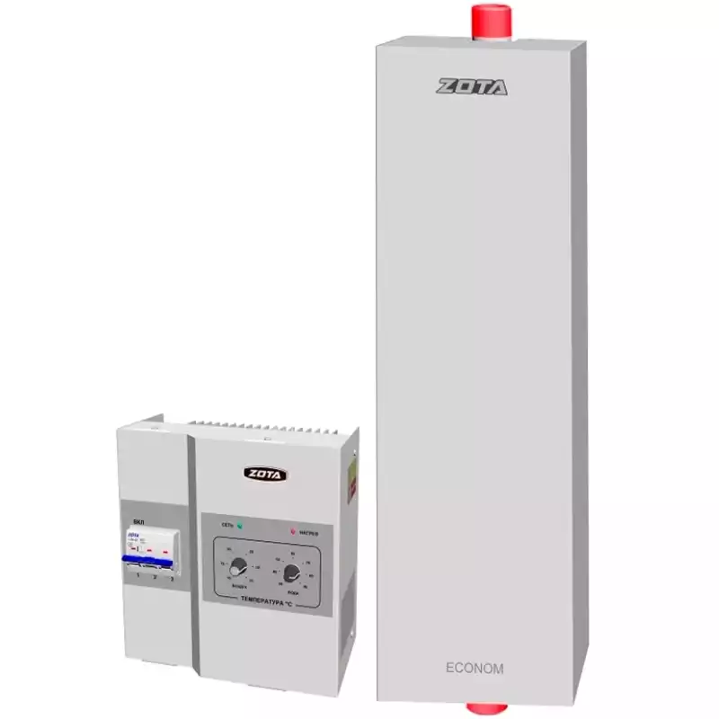 Котел электрический ZOTA Econom SSR V2 12 кВт, 380 В, комплект