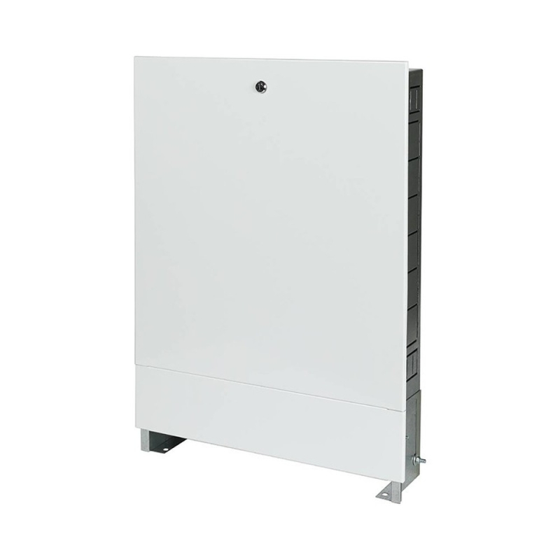 Шкаф распределительный Varmega встроенный VM35502, на 6-7 выходов, (ШРВ-2) 668х125х592