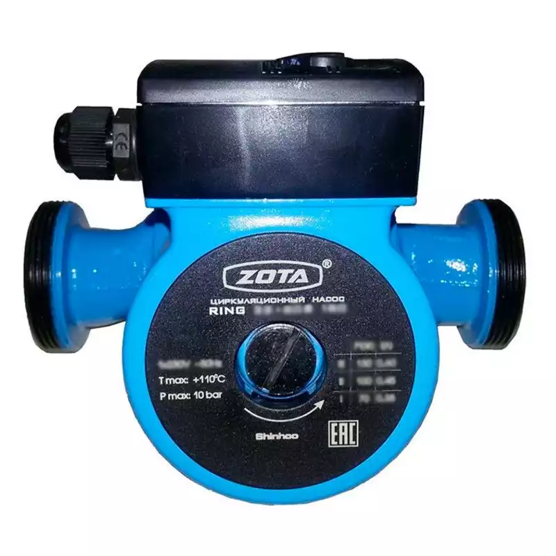 Насос циркуляционный ZOTA RING 32/80 S 180 с гайками