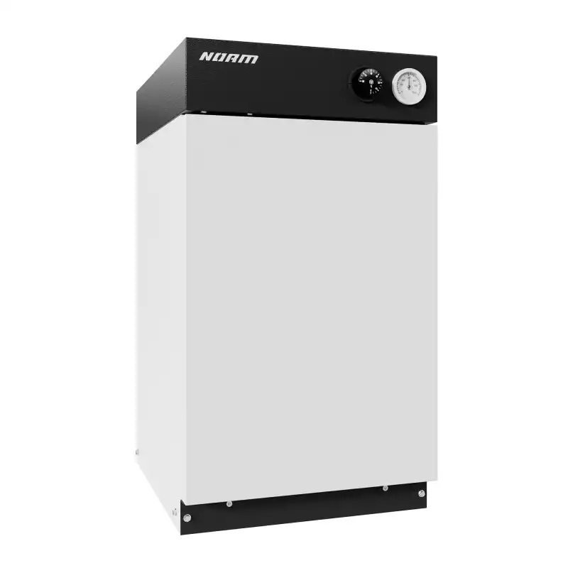 Котел газовый ЛЕМАКС NORM-40 энергонезависимый, напольный, 1 конт., откр. кам. сгор.